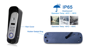Portable Wired <strong>Audio</strong> <strong>Intercom</strong> for Multi-Apartment <strong>System</strong> Visiophone with Point-to-Point Video Door Phone <strong>System</strong> - Product Image 3