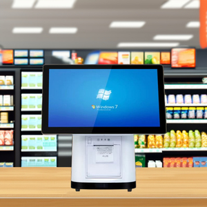 15.6 inç dokunmatik ekran masaüstü All in One PC Windows bilgisayar için yazarkasa POS Caisse Enregistreur - Product Image 6