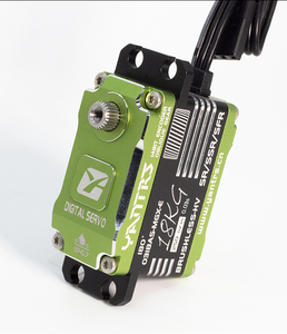 YANTRS fırçasız su geçirmez 18KG düşük profilli RC Servo 14 Bit manyetik kodlama helikopter yarış arabası vb için 8.4V 0.03S. - Product Image 1