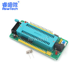 51 mcu small system board development board learning experimental board 40P lock seat with movable seat electronics