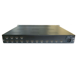 Modulador de RF de TV digital 16HD a 4 Carrier DVB-T ISDBT ATSC HD Codificador Modulador - Product Image 4