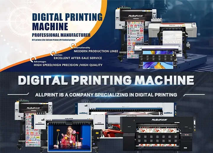 Imprimante numérique grand format pour affiches écosolvants 1.8m hybride uv i3200 imprimante vinyle pour enseignes grand format