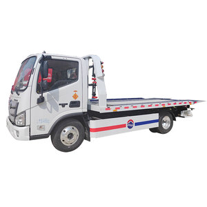 福田4x2微型电动拖车平板清障车肯尼亚拖车 - Product Image 1