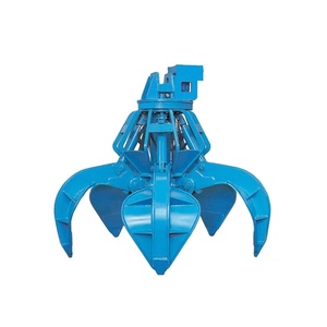 Electo Hydraulic <strong>Grab</strong> Grapper Grabbing for Steel Mills Garbage Incineration Plants Metal Scrap Waste Iron <strong>Ores</strong> Pig Iron