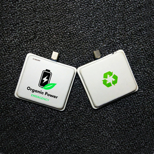 2500mah bir kez biyobozunur kağıt kabuk mini cep telefonu şarj cihazı kullanın en küçük güç bankası - Product Image 2