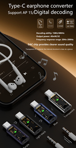 适用于iPhone 15三星Galaxy S24 S23 Ultra的USB C型至3.5毫米辅助适配器C 3 5插孔音频电缆耳机电缆转换器 - Product Image 5