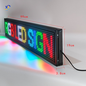 Wifi App <strong>Control</strong> P10 Outdoor Full Color Single Color 32*16 <strong>Moving</strong> Message <strong>Text</strong> Scrolling Led Sign <strong>Display</strong> - Product Image 2