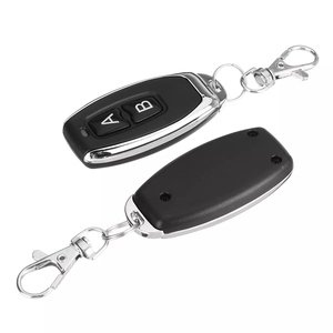 2 pulsanti RF telecomando codice di apprendimento 433mhz EV1527 trasmettitore AB diagramma etichettatura cancelli apriporta per Garage con modulo - Product Image 4