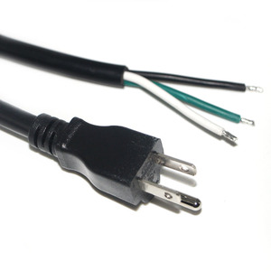 14AWG 16AWG 18AWG AC güç kablosu 3 prong güç kablosu NEMA 5-15P fiş şarj cihazı açmak için güç kablosu - Product Image 2