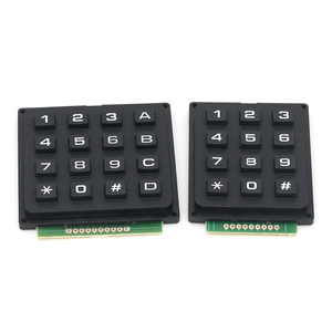 12 16 anahtar 4*4 4*3 membran anahtarı tuş takımı 4x4 4x3 matris dizi matris klavye membran anahtarı arduino için tuş takımı