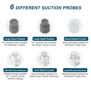 Pembersih pori-pori vakum isi ulang USB, penghilang komedo jerawat kulit mati untuk pria dan wanita - Product Image 2