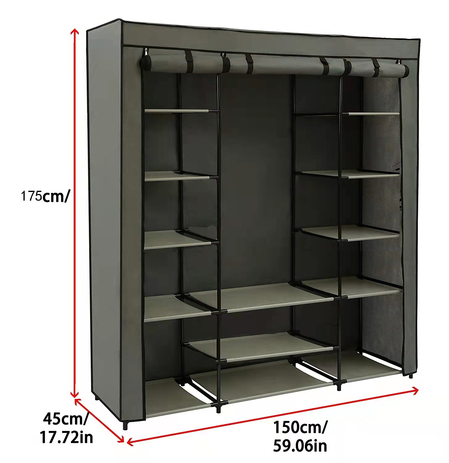 150*45*175 cloth wardrobe
