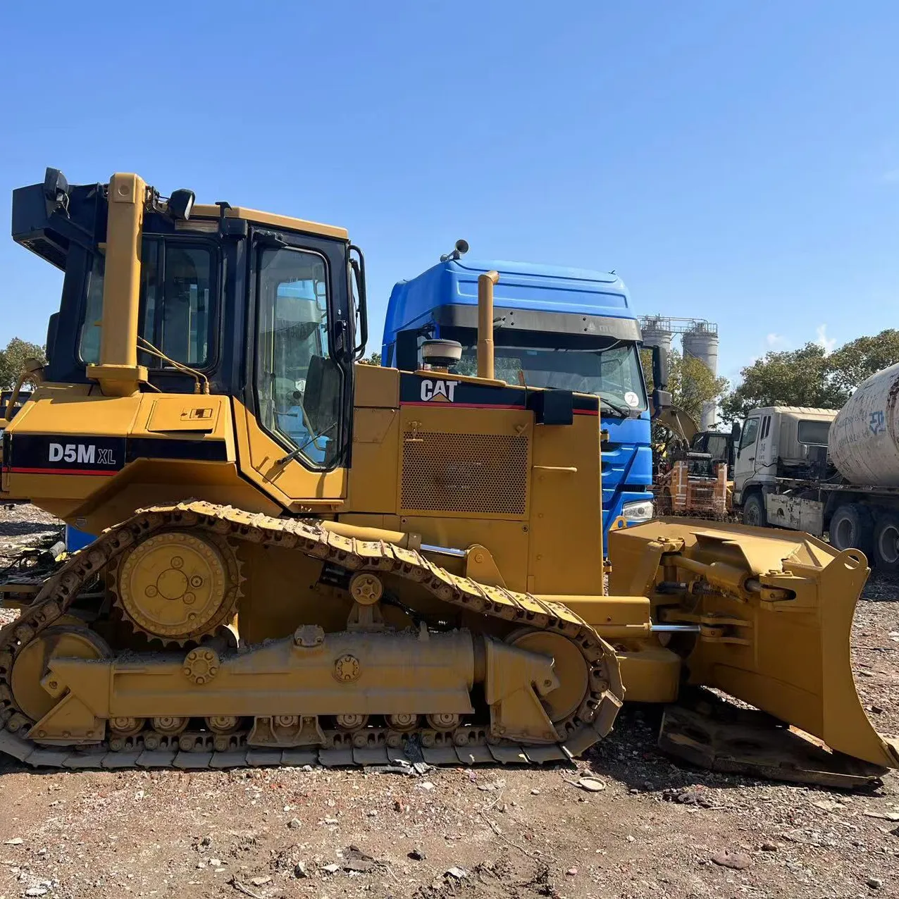 Usado segunda mão rastreador bulldozer terraplenagem máquinas cat d5m preço de venda