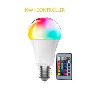 Uzaktan kumanda ile RGB akıllı LED ampül ışık 60mm 5W 16 renk E27 lamba oturma odası için - Product Image 5
