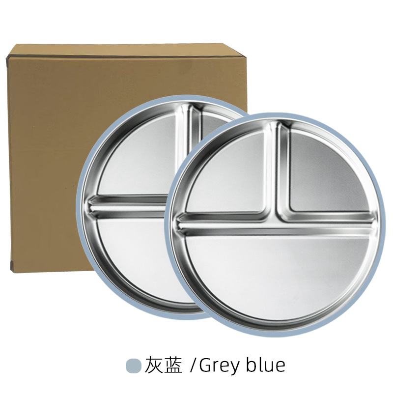 2pcs gris bleu dans la boîte d'avion