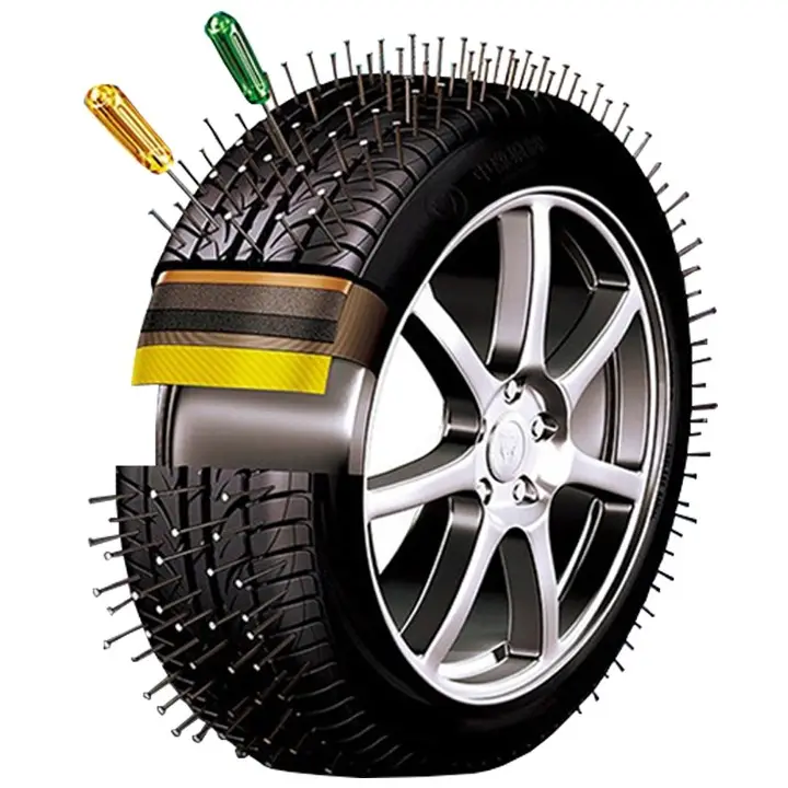 चीन एंटीपंचर टायर सभी आकार के सस्ते दाम वाले ऑफरोड पहिये और टायर थोक में सेल्फ सीलिंग टायर का उपयोग करते हैं