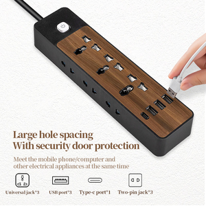 电气开关和插座220V 12V Usb插座插座开关和带Usb Typc的插座 - Product Image 2
