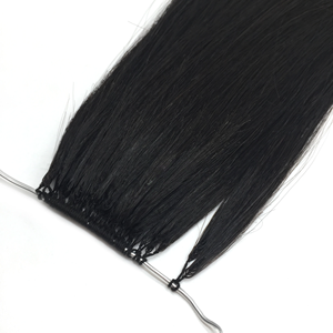 ที่ต่อผมมนุษย์แบบเส้นใยคู่สำหรับต่อแบบเกลียวเดียวแบบ100% - Product Image 6