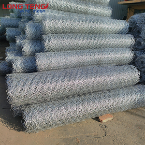Maglia di gabbione galvanizzata immersa a caldo per pareti di pietra prezzo di fabbrica forma esagonale del foro con il servizio di lavorazione di piegatura - Product Image 2