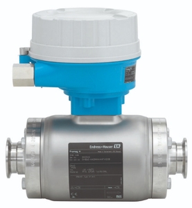Highest Medium Temperatures with an Ultra-compact Transmitter <strong>E</strong> <strong>H</strong> Proline <strong>Promag</strong> P 100 Electromagnetic Flowmeter - Product Image 3