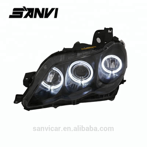 Araba aksesuarları farlar meclisi fit Toyota Reiz Mark X 2005 2006 2007 2008 2009 için ışık kaynağı ile ve Q5 projektör lens - Product Image 5