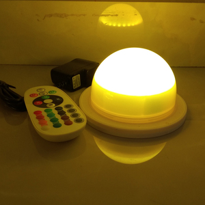 10個DHL送料無料工場38LED RGBWウェディングデコレーションリモコンマルチカラーLEDベースライト花瓶用 - Product Image 1