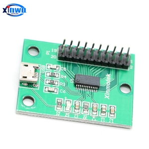 Xinmotek XM08 один игрок с нулевой задержкой USB кодировщик DIY Аркадный Игровой Автомат монетоприемник для PS/3 шт. Raspberry Pi Android Mame - Product Image 2