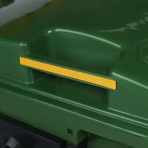 新款660L户外垃圾桶大塑料轮式垃圾桶盖家用工业用矩形120L垃圾桶 - Product Image 5