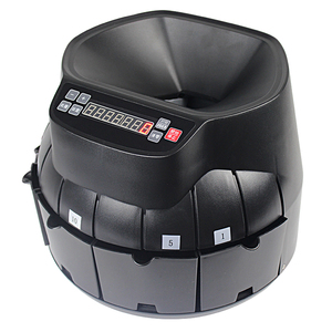 EC9008 Automatic Desktop <strong>Coin</strong> <strong>Counting</strong> <strong>Sorting</strong> <strong>Machine</strong> Auto Cash <strong>Machine</strong> Mini <strong>Coin</strong> Sorter - Product Image 2