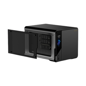 หน้าจอสัมผัสแบบใหม่ Intel N100 Home MINI NAS PC Quad Core 8GB DDR5 Docker Dual LAN 4 Bay SATA HDD NVMe SSD Storage - Product Image 5