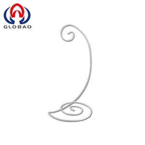 Benutzer definierter langer Edelstahl haken, kleiner Spiral haken Fix Benutzer definierter Feder clip, Draht form feder J Draht haken in Dongguan - Product Image 6