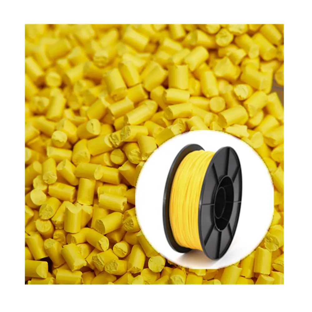 Plug anal pour la fabrication de filament PLA, 20 pièces, de couleur jaune de haute qualité