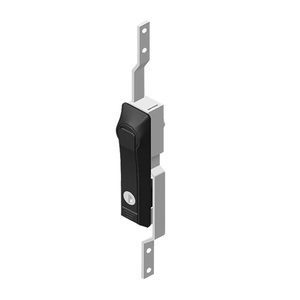 Veri merkezi dağıtım kutusu için salıncak kolu basma düğmesi kontrol paneli ile çinko alaşımlı 3 noktalı dolap kapı kilidi - Product Image 1