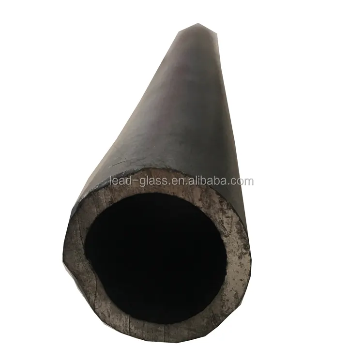 Pb 99.99% High Pure Extruded Seamless Lead Pipe Model Round