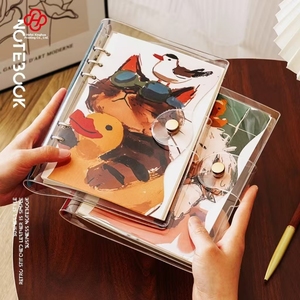 HK Thick Original <strong>Color</strong> Illustration <strong>Notebook</strong> Book A5 Horizontal Line High Value Student Classroom <strong>Notes</strong> - Product Image 3