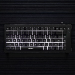 84-Key Wired RGB Lighting Gaming <strong>Keyboard</strong> Mechanical and <strong>Multimedia</strong> <strong>Functions</strong> PC Compatibility - Product Image 3