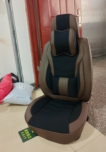 Marcan通用汽车座椅套豪华真皮轿车Suv 14色套装包括前后罩汽车配件