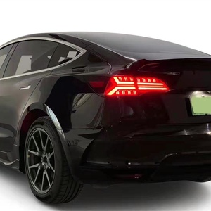 ตกแต่งรถยนต์ไฟท้าย2016-2021ไฟท้าย LED แบบไดนามิก Tesla สัญญาณแบบไดนามิก3ไฟท้ายสีแดง12V 10 W ไฟ Model3 1ปี ABS + LED - Product Image 4