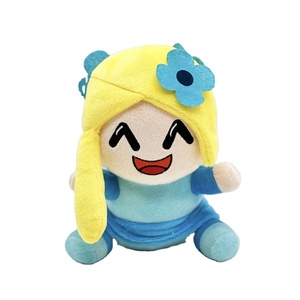 卸売人気OMZぬいぐるみマルチカラー楽しいコンパニオン遊ぶぬいぐるみ笑顔式人形 - Product Image 1