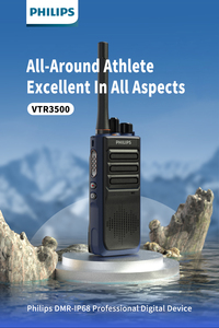 <span class=keywords><strong>Philips</strong></span> mức độ cao Walkie Talkie hai cách phát thanh giá rẻ Set <span class=keywords><strong>mini</strong></span> không dây Walkie talkies ban đầu Long Range vtr3500 - Product Image 3