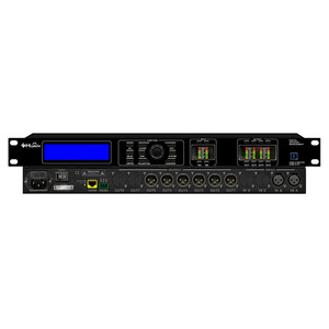 Procesador de audio digital DSP de alta calidad, sonido profesional de 2 entradas y 6 salidas, rendimiento de escenario