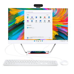 Computadora de escritorio de 27 pulgadas con in-te-l Core I3 i5 i7 i9 DDR 4GB 500GB HDD todo en una PC computadoras portátiles de escritorio