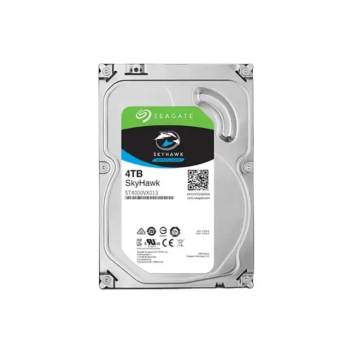 Seagate Skyhawk 4TB ฮาร์ดไดรฟ์เฝ้าระวัง64MB แคช SATA 6.0กิกะไบต์/วินาที3.5 "ST4000VX013ฮาร์ดไดรฟ์ภายใน