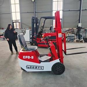 All-electric Forklifts - Four-wheel Drive Forklifts with Heavy <strong>Load</strong> Capacity and Elevated Stacking <strong>Function</strong>