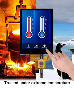 240 Touch capacitivo Polcd 2.8*320 IPS visualizzazione MCU 16bit interfaccia 10pin 2.8 pollici TFT Display modulo LCD - Product Image 3