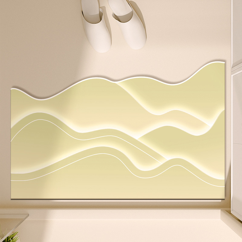 Lights over mountains and rivers