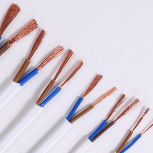 Highly Flexible 2*0.3 0.5 0.75 Flat <strong>Cable</strong> RVVB PVC Insulated Power <strong>Cable</strong> With Copper Electrical Wire Rolled Packed - Product Image 1