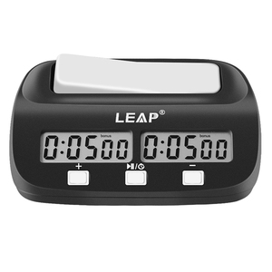 LEAP PQ9907S Digital Chess <strong>Clock</strong> <strong>Count</strong> up Down <strong>Timer</strong> for Game Competition - Product Image 1