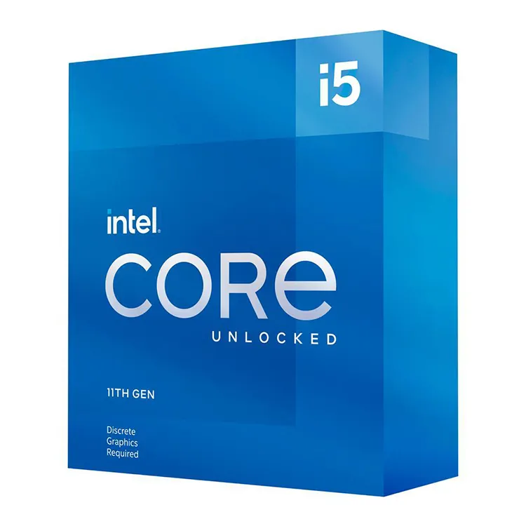 Procesador Intel Core i5 11600KF, 6 núcleos, hasta 4,8 GHz, 95W, memoria DDR4, CPU, compatible con Socket LGA1200, placa base B560 Z590, nuevo