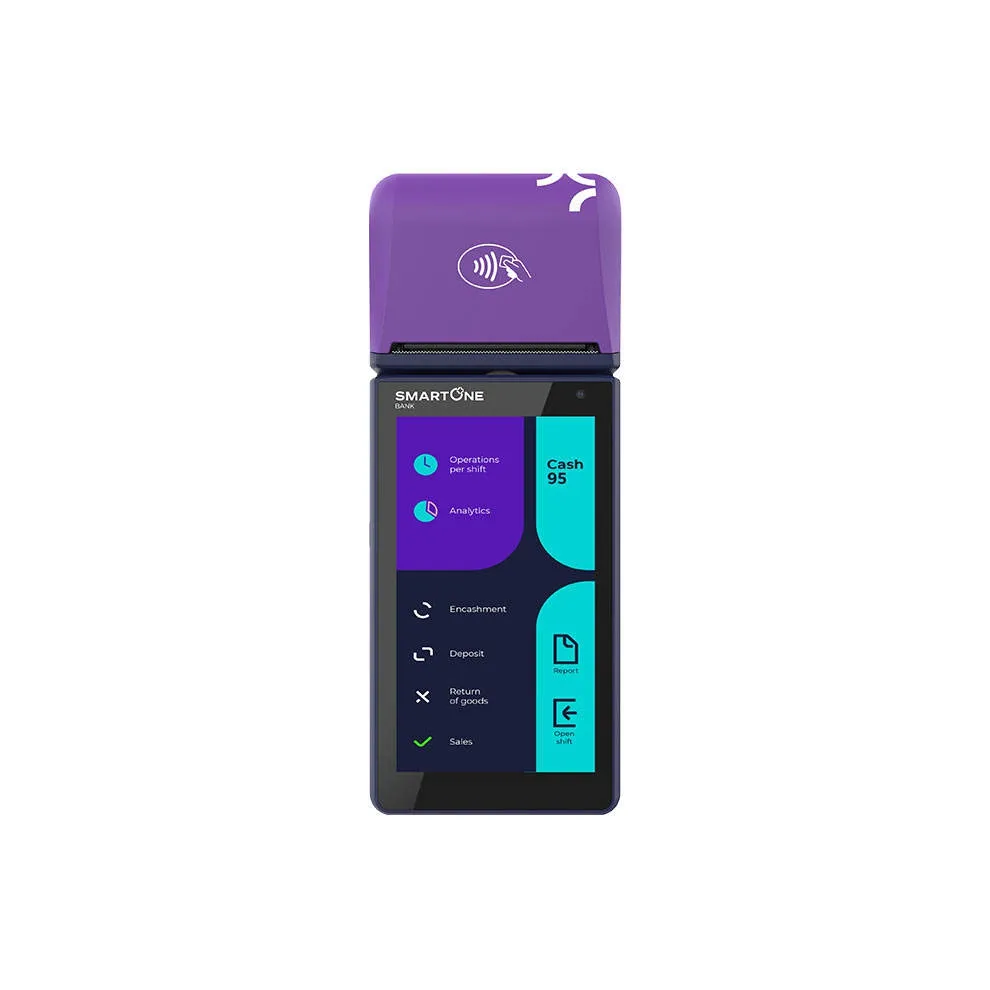 SMARTONE BANK Mobile a lunga durata terminale Pos per macchina Pos Wireless in cina di alta qualità